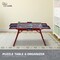 Jumbl 1500-Piece Puzzle Table w/Mat, 27" x 35" Jigsaw Puzzle Board w/Legs 6 Removable Drawers